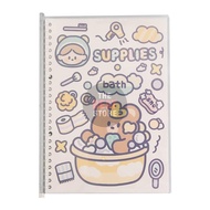 B5 DISASSEMBLY GRID CUTE CARTOON NOTEBOOK / B5 Grid Pembongkaran Buku Nota Kartun Comel / B5拆卸网格可爱卡通