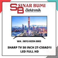Promo Murah Sharp 2T-C50Ad1I // 2T-C50Ad1I C50Ad1I Full Hd Tv 50 Inch
