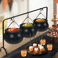 Witch Cauldron Table Decoration 3in1 Set Halloween Witch Basket set of 3