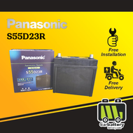 [Installation Provided] Panasonic S55D23R VRLA Original Car Battery for HYBRID Battery Kereta Toyota