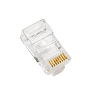 Cable End Connectors 4Pin/6Pin/8Pin Plugs telephone connector internet connector RJ9 4P4C RJ11 6P4C 