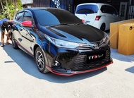 ชุดแต่งYaris Ativ 2020 2021 5ประตู ลิ้นDamp TTS มีคิ้วล้อ เฉพาะรุ่นTop Sport สเกิร์ต ยาริสเอ...