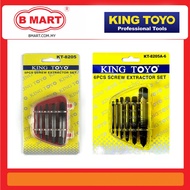 KING TOYO SCREW EXTRACTOR SET 5PCS / 6PCS KT-8205 KT-8205-6