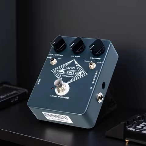 JOYO JF-21 Splinter Classic Distortion Guitar Pedal Fuzz & Distortion Effect Pedal with DISTORTION/F