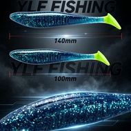 Soft Plastic Paddle Tail Swimbait  Haruan Toman Soft Lure 10cm & 14cm SP Fishing Bait