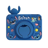 【Hot】Portable 360 Degree Rotating Holder 3D Stitch Pen Slot Silicone+PC Tablet Protective Case For S