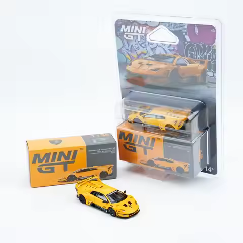 MINI GT 1:64 Scale Lamborghini Murciélago GT Evo LB Widebody Die-Cast Model Car