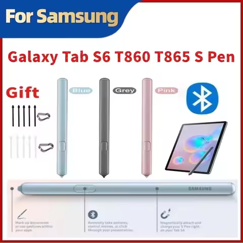 For SAMSUNG Galaxy Tab S6 SM-T860 865 Tablet Stylus Sensitive S Pen Replacement Touch Screen Pencil 