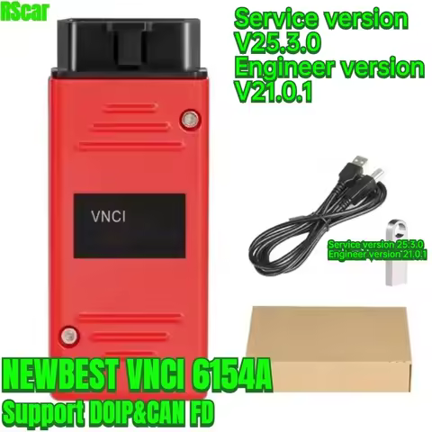 NEW V25.3.0 VNCI 6154A Diagnostic Tool Support CAN FD DoIP Protocol for VWAudiVAG Group from 1995-20