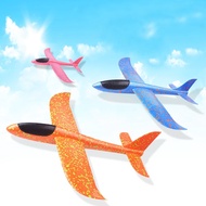 48mm Styrofoam Throwing Glider Plane Toy Random Color