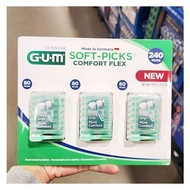 GUM | G.U.M Disposable Interdental Brushes 80 Count X 3 Packs