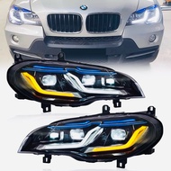 BMW E70 X5 2007 2008 2009 2010 2011 2012 2013 Front LED headlamp headlight head lamp light DRL bodyk
