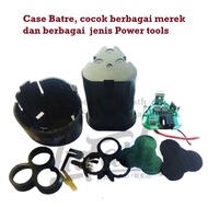 Casing baterai bor 12V cover housing box case wadah tempat cover BMS