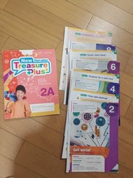 二手 中二英文書 Oxford New Treasure Plus Third Edition 2A (校本版)