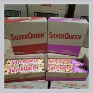 coklat silverqueen  cashew / mente & Almond 1 box isi 10