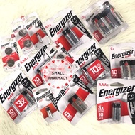 Energizer Alkaline Battery A23/ 2016/ AAA4/ AA2/ 2025/ D2/ C2/ AAA8/ A27/ 2032 Red/2032 Blue/9V1/ AA