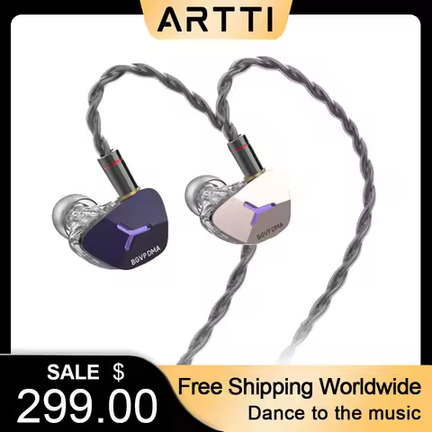 BGVP DMA Bone Conduction In-ear HiFi Earphones Driver Armature Hybrid Unit PZT Bone Conduction Monit