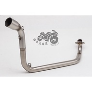 Motorcycle Modified Exhaust Pipe MSX125 Exhaust Pipe Monkey Modified Pipe Set MSX125 Front Section