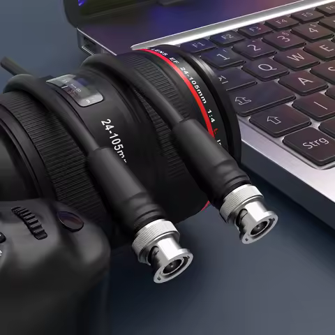 Coaxial Monitor Camera Video Cable, 12G-SDI Cable, BNC to BNC Male, 75-5, 3G, 1080P, 4K, 60Hz, 1.5,