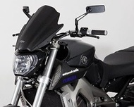 (MRA) MT-09(14) PSET129 Racing Screen, Smoke, LSL Crash Pad, Mounting Kit, A Set