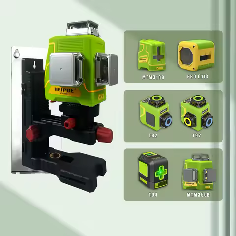 DJ1000 Fine-tuning Bracket Laser Level Adapter Multifunctional Magnetic Pivoting Base with Adjustabl