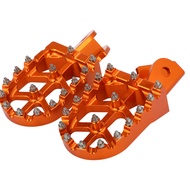 JFG RACING 2ชิ้น Footpegs สำหรับ Honda CRF150F CRF230F Sur Ron S X CRF250F XR150L XR125L อุปกรณ์มอเต