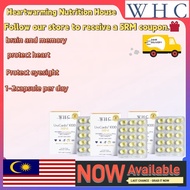 【EPX-2027】WHC Belgium Premium Omega-3 rTG Fish Oil 60 Capsules, High DHA for Memory & Focus