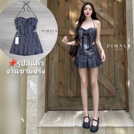 ชุดคุณภาพดี💯ตรงปก✨พร้อมส่ง-ร้านนี้มีเลย✅กดได้เลยโดยไม่ต้องเช็ค*ส่งไวมาก💐ชุดเซท ชุดออกงานสี​ น้ำเงิน​