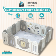Quây cũi nhựa gấp gọn Pakey Gấu tặng 100 BÓNG + THẢM+GIỎ mẫu mới nhất 2022 bản dày dặn nhiều kích th