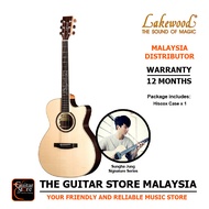 Lakewood Sungha Jung Signature Natural Series Grand Concert Cutaway Full Solid Acoustic Guitar Picku