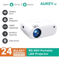 Aukey RD-860 Portable Proyektor LED Full HD Wifi Wireless Resmi Aukey