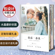 Hardcover Photo Album Customization for Couples, Best Friends, Wedding, Party, Commemorative Photo B