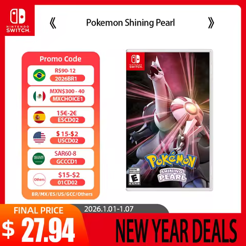 Nintendo Switch Game - Pokemon Shining Pearl - for Switch OLED Lite Console 100% Original Game Card