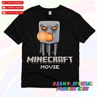 Minecraft Movie Ghast Kids T-Shirt Free Name / Kids T-Shirt Ghast From Minecraft Movie