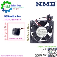 NMB 3612VL-S5W-B79 24V DC 0.35A A90L-0001-0577 San Ace 9WF0924H203 Cooling Fan Fanuc Servo Drive 三洋 