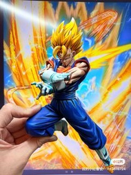 龍珠景品比古洛2D 動畫風格重塗 Dragon Ball Z Vegito Figure