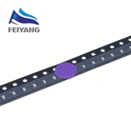 Set of 100 super bright purple LED diodes 0603 SMD 395-400nm