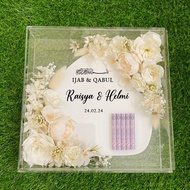 Frame Mas Kahwin/ Frame Acrylic Mas Kahwin/ Frame Hantaran Kahwin