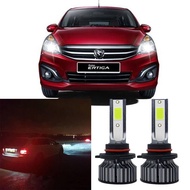 2 ชิ้นสีขาว LED 6000K P1 หลอดไฟ NW ชุดไฟหน้าสําหรับ Proton Ertiga ปี 2016 ถึง 2020 (โคมไฟศีรษะ)