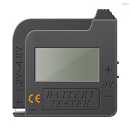 Battery Tester Digital Display Tester Battery Voltage Checker Battery Capacity Testing Tool Universa