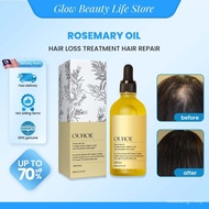 Ouhoe Rosemary Hair Growth Essential Oil Rosemary Oil Hair Loss Treatment Hair Repair Rosemary Hair 