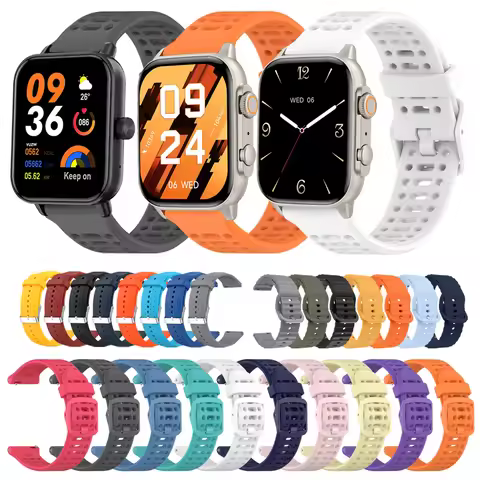Silicone Band For COLMI P71/P78/P81/P82/C81/P73/P76/P68/P60 Watch Strap 20mm 22mm Smartwatch Correa