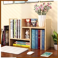 Desk bookshelf with smart screws