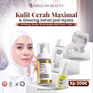 Ms Glow Paket Whitening Series Free Retinol Royal C Elixir - Untuk Kulit Kusam