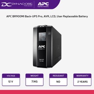 APC BR900MI Back-UPS Pro, 900VA/540W, Tower, 230V, 6x IEC C13 outlets, AVR, LCD, User Replaceable Battery