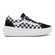 Vans รองเท้าผ้าใบ Old Skool Overt ComfyCush Checkerboard | Black/Checkerboard ( VN0A7Q5E95Y )