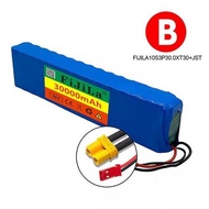 18650 For battery pack lithium-ion high power36V30ah Battery10S3P Scooter Motorcycle500W JXDB