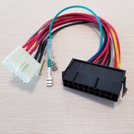 10pcs/Lot 20Pin ATX to 2-Port 6Pin AT PSU Converter Power Cable Cord 20cm for 286 386 486 586 Old Co