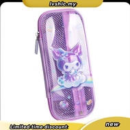 Kuromi Pencil Box 3D Stereo Stationery Box Student Pencil Box High Capacity Pencil Bag