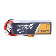Tattu 14.8V 1800mAh 4S 75C LiPo Battery Pack with XT60 Plug for FPV Racing LRC Freestyle CX Pro Quad
